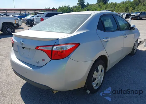2015 Toyota Corolla S from USA, damaged, VIN 2T1BURHE0FC253366